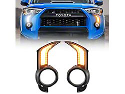 LED Sequential Fog Light Bezel Kit with Turn Signals (14-23 4Runner, Excluding Limited & TRD Sport)