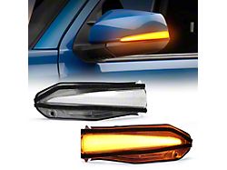 LED Side Mirror Turn Signals; Clear (14-23 4Runner)