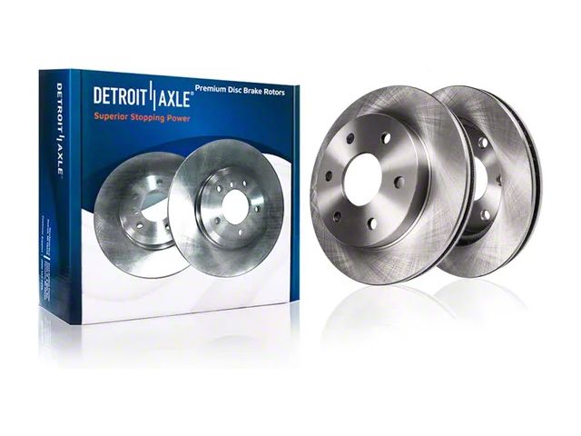 Vented 6-Lug Rotors; Front Pair (03-09 4Runner w/ 13.30-Inch Front Rotors)