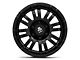 Mammoth Krawler Satin Black 6-Lug Wheel; 17x9; -12mm Offset (03-09 4Runner)