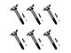 Ignition Coils with Spark Plugs; Black (14-17 4.0L 4Runner)