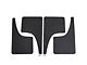 Mud Flaps; Front and Rear; Textured Black (10-24 4Runner)