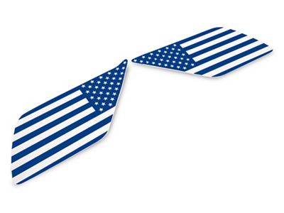 SEC10 Quarter Window Flag Decal; Blue (03-09 4Runner)