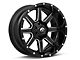 Wesrock Wheels Maverick Gloss Black Milled 6-Lug Wheel; 20x10; -12mm Offset (10-24 4Runner)