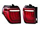 Morimoto XB LED Tail Lights; Black Housing; Red Lens (10-24 4Runner)