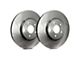 SP Performance Slotted 6-Lug Rotors with Silver ZRC Coated; Front Pair (10-24 4Runner)