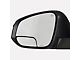 Spotter Mirror Blind Spot Heated Mirror Glass; Driver Side (14-24 4Runner)