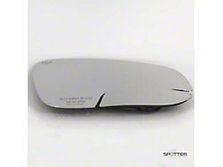 Spotter Mirror Heated Mirror Glass; Passenger Side (16-23 Tacoma)