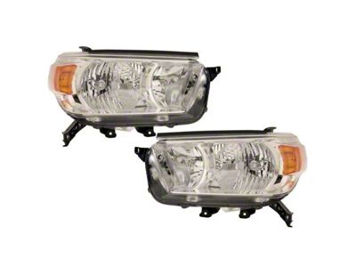 CAPA Replacement Headlight; Driver Side (10-13 4Runner Limited, SR5)