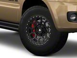 Mammoth Hunter Satin Black 6-Lug Wheel; 17x9; 0mm Offset (03-09 4Runner)