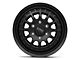 KMC Canyon Satin Black 6-Lug Wheel; 17x8.5; 0mm Offset (10-24 4Runner)