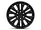 Fuel Wheels Rebar Blackout 6-Lug Wheel; 17x9; 1mm Offset (03-09 4Runner)