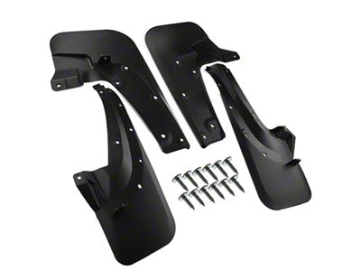 Mud Flap Splash Guards; Front and Rear (06-09 4Runner)