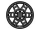 TY16B Matte Black 6-Lug Wheel; 17x7; 4mm Offset (16-23 Tacoma)