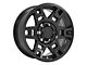 TY16B Matte Black 6-Lug Wheel; 17x7; 4mm Offset (10-24 4Runner)