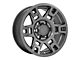 TY16B Satin Graphite 6-Lug Wheel; 17x7; 4mm Offset (05-15 Tacoma)