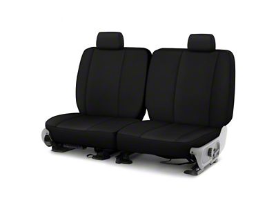 Genuine Neoprene Custom 3rd Row Seat Covers; Black/Black (10-24 4Runner w/ Third Row Seats)