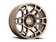 Voxx Replica Pro Style Dark Matte Bronze 6-Lug Wheel; 17x8.5; 0mm Offset (05-15 Tacoma)