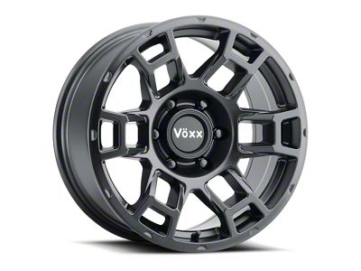 Voxx Replica Pro Style Matte Black 6-Lug Wheel; 17x8.5; 0mm Offset (16-23 Tacoma)