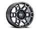 Voxx Replica Pro Style Matte Black 6-Lug Wheel; 17x8.5; 0mm Offset (10-24 4Runner)