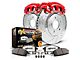 PowerStop Z36 Extreme Truck and Tow 6-Lug Brake Rotor, Pad and Caliper Kit; Front (6/15/15-24 4Runner)