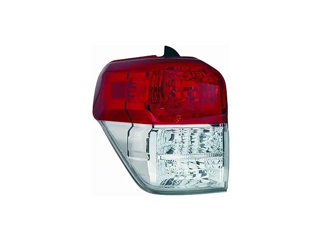 CAPA Replacement Tail Light; Driver Side (10-13 4Runner Limited, SR5)