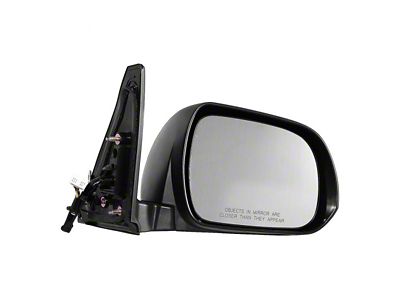 Replacement Powered Heated Side Door Mirror with Turn Signal; Passenger Side (10-13 4Runner)