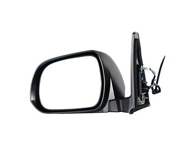 Replacement Powered Heated Side Door Mirror; Driver Side (10-13 4Runner)