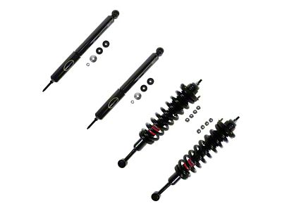 Front Strut and Spring Assemblies with Rear Shocks (03-19 4Runner w/o X-REAS or KDSS System)