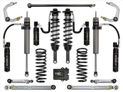 ICON Vehicle Dynamics 0 to 3.50-Inch Suspension Lift System with Billet Upper Control Arms; Stage 9 (10-24 4Runner)