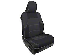 PRP Front Seat Covers; Black and Gray (11-24 4Runner)