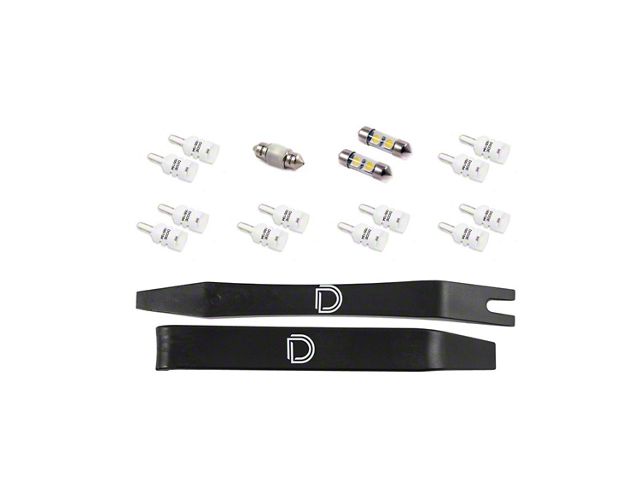 Diode Dynamics Stage 1 LED Interior Lighting Kit; Cool White (10-24 4Runner)