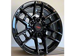 TR4 Gloss Black 6-Lug Wheel; 17x8; 5mm Offset (16-23 Tacoma)