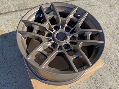 TR4 Matte Bronze 6-Lug Wheel; 17x8; 5mm Offset (16-23 Tacoma)