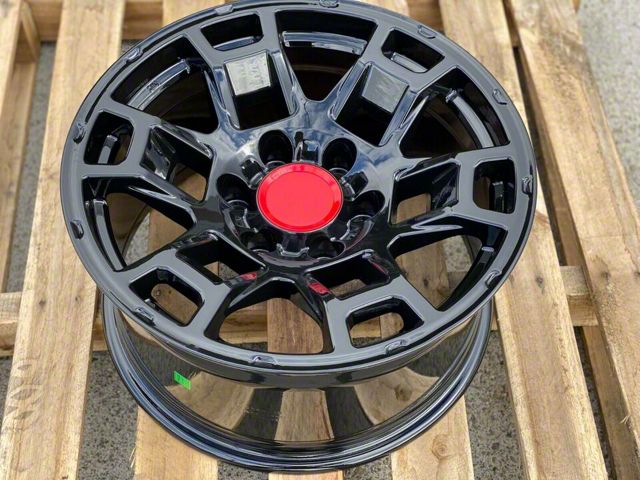 TR5 Gloss Black 6-Lug Wheel; 17x9; 0mm Offset (05-15 Tacoma)