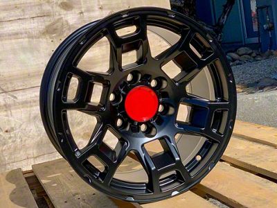 TR5 Matte Black 6-Lug Wheel; 17x8; 5mm Offset (2024 Tacoma)