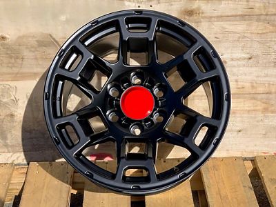 TR5 Matte Black 6-Lug Wheel; 17x9; 0mm Offset (2024 Tacoma)