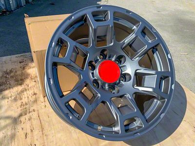 TR5 Matte Gunmetal 6-Lug Wheel; 17x8; 5mm Offset (2024 Tacoma)