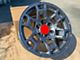 TR5 Matte Gunmetal 6-Lug Wheel; 17x8; 5mm Offset (16-23 Tacoma)