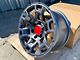 TR5 Matte Gunmetal 6-Lug Wheel; 17x9; 0mm Offset (05-15 Tacoma)