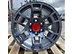 TR5 Matte Gunmetal 6-Lug Wheel; 17x9; -12mm Offset (05-15 Tacoma)