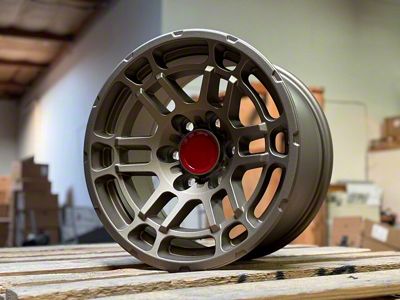 TR6 Matte Bronze 6-Lug Wheel; 17x9; 0mm Offset (10-24 4Runner)