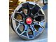 TR8 Matte Black 6-Lug Wheel; 17x9; 0mm Offset (03-09 4Runner)