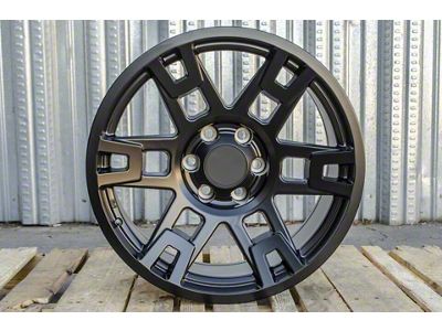 TR1 Matte Black 6-Lug Wheel; 20x9; 0mm Offset (05-15 Tacoma)