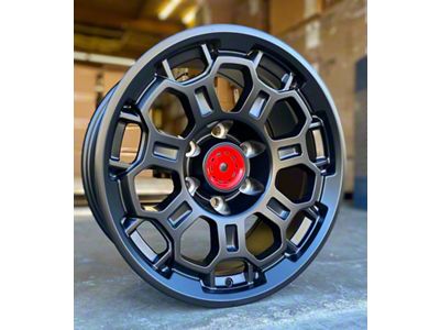 TR9 Matte Black 6-Lug Wheel; 18x9; 12mm Offset (05-15 Tacoma)