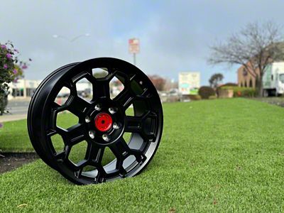 TR9 Matte Black 6-Lug Wheel; 20x9; 12mm Offset (05-15 Tacoma)