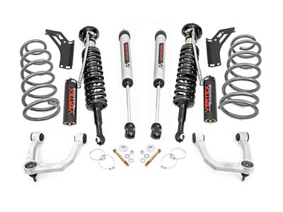 Rough Country 3-Inch Suspension Lift Kit with Vertex Coil-Overs and V2 Monotube Shocks (10-24 4Runner w/o KDSS or X-REAS System)