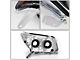 Factory Style Projector Headlights; Chrome Housing; Smoked Lens (06-09 4Runner)