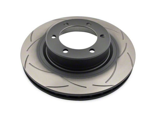 DBA Street Series T2 Slotted 6-Lug Rotor; Front (03-09 4Runner w/ 13.30-Inch Front Rotors)