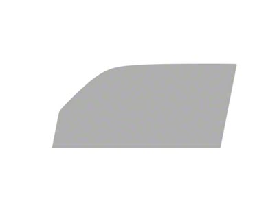 Window Tint Pre-Cut Kit; Front Passenger Side Roll-Up; 25% Medium (10-24 4Runner)